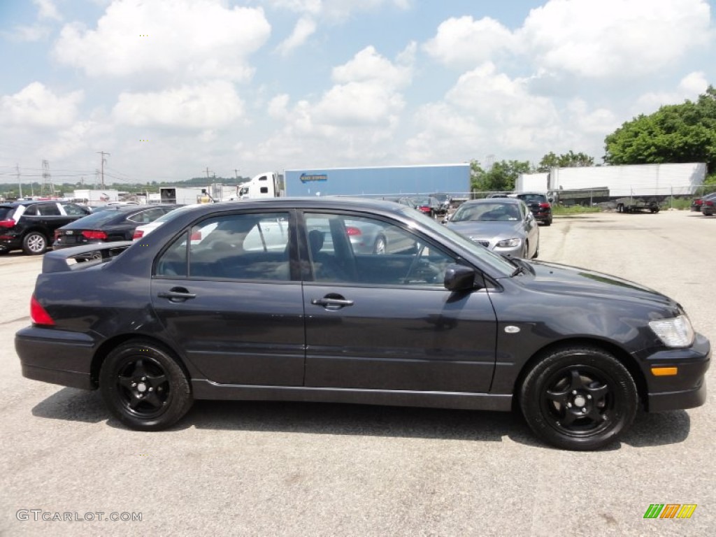 2003 Lancer OZ Rally - Thunder Gray Metallic / Black photo #8