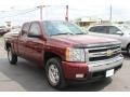 2008 Deep Ruby Metallic Chevrolet Silverado 1500 LT Extended Cab 4x4  photo #16