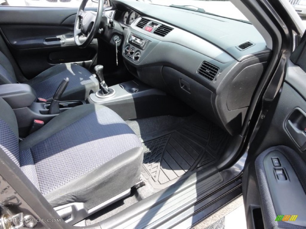 2003 Lancer OZ Rally - Thunder Gray Metallic / Black photo #20