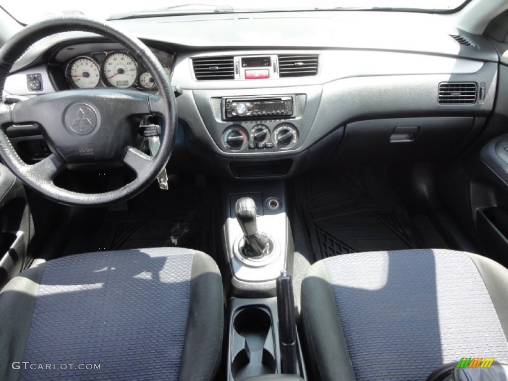 2003 Lancer OZ Rally - Thunder Gray Metallic / Black photo #30