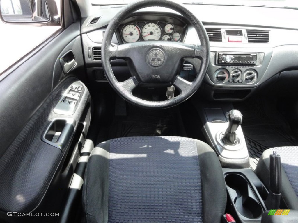 2003 Lancer OZ Rally - Thunder Gray Metallic / Black photo #31