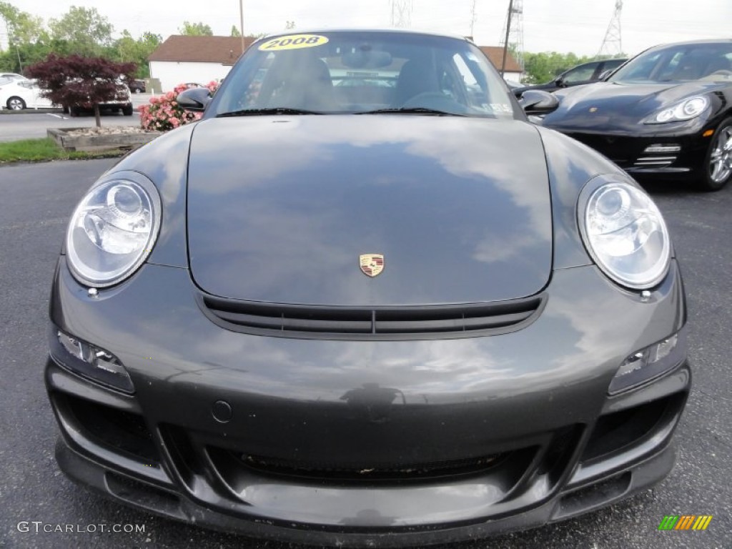 Atlas Grey Metallic 2008 Porsche 911 GT3 Exterior Photo #65648044