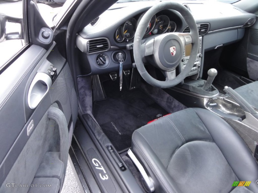 Black Interior 2008 Porsche 911 GT3 Photo #65648131