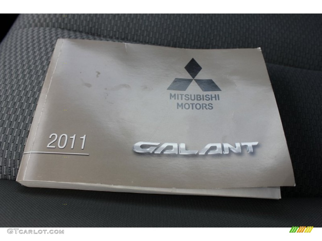 2011 Galant FE - White Pearl / Medium Gray photo #4