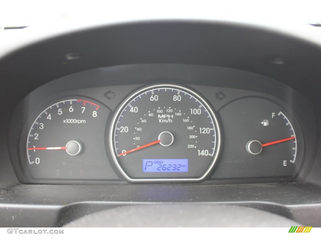 2009 Elantra GLS Sedan - Regatta Blue / Beige photo #7