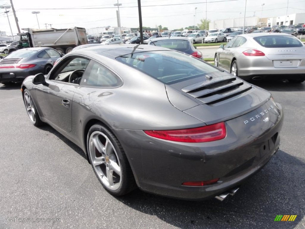 2012 New 911 Carrera S Coupe - Agate Grey Metallic / Platinum Grey photo #10