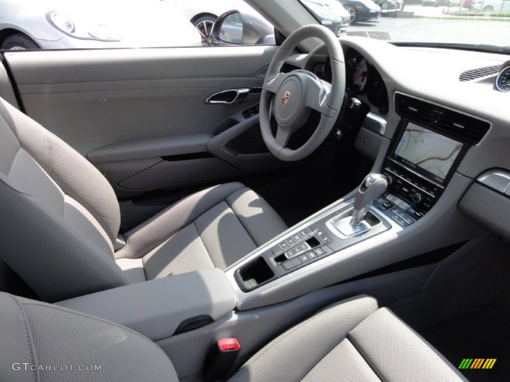 2012 New 911 Carrera S Coupe - Agate Grey Metallic / Platinum Grey photo #19