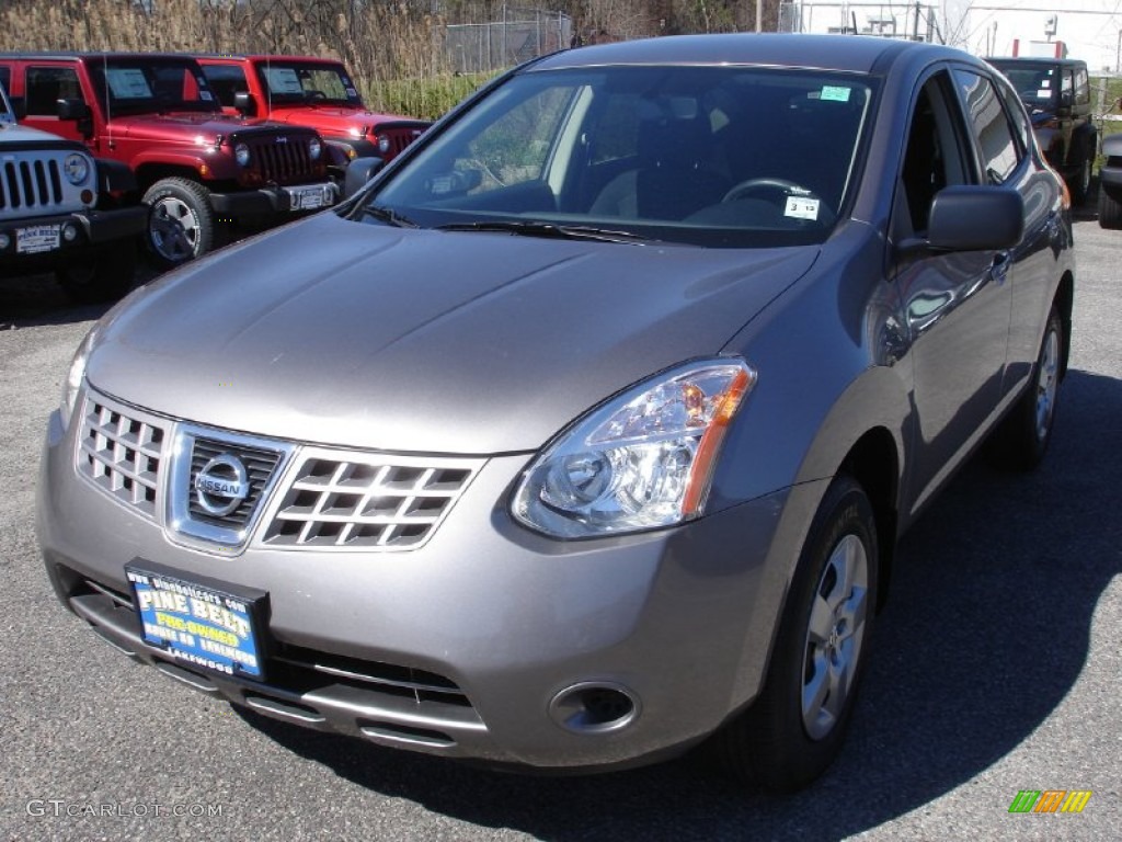 2009 Rogue S AWD - Gotham Gray / Black photo #1