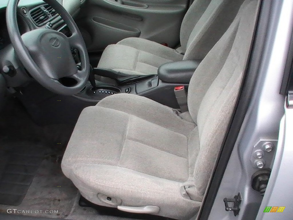 Pewter Interior 2000 Oldsmobile Alero GL Sedan Photo #65652507