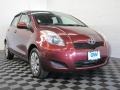 Carmine Red Metallic 2009 Toyota Yaris 5 Door Liftback