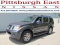 2010 Dark Slate Metallic Nissan Pathfinder LE 4x4  photo #1