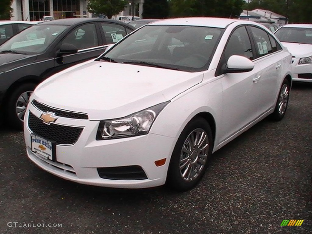 2012 Cruze Eco - Summit White / Jet Black photo #1