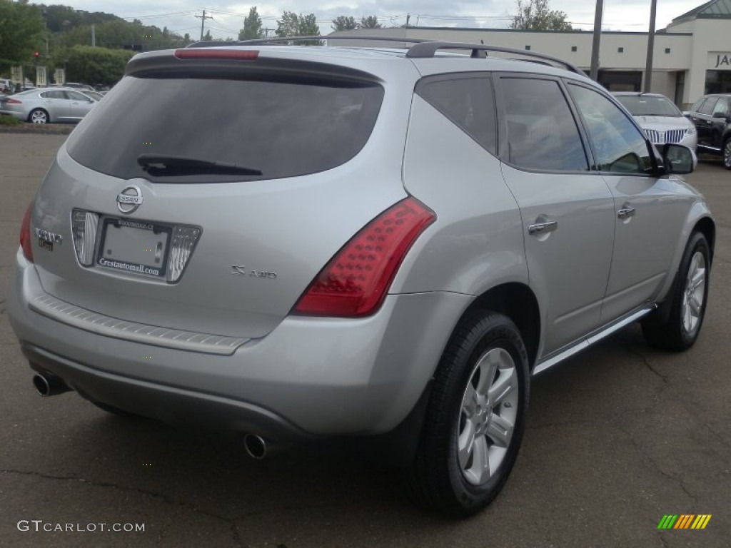 2007 Murano S AWD - Brilliant Silver Metallic / Charcoal photo #5