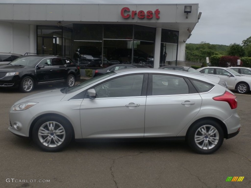 2012 Focus SEL 5-Door - Ingot Silver Metallic / Charcoal Black photo #1