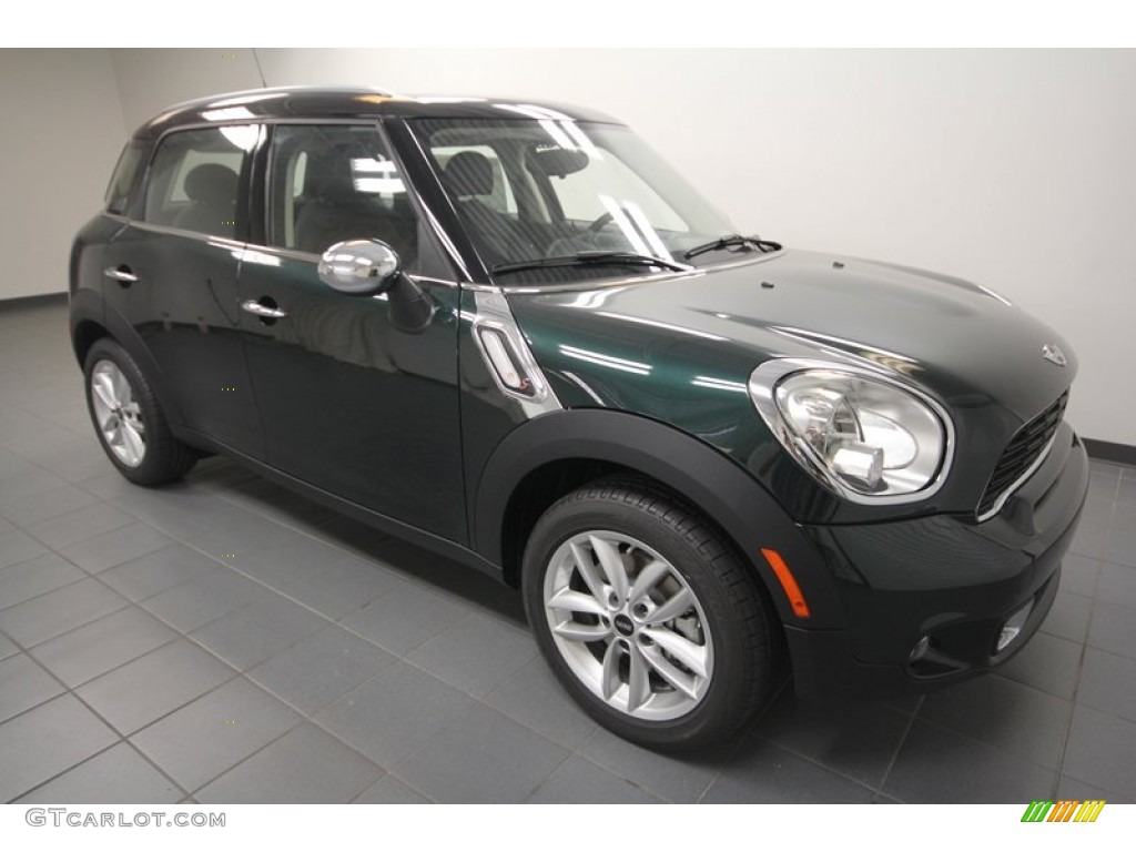 Oxford Green Metallic 2012 Mini Cooper S Countryman Exterior Photo #65656927