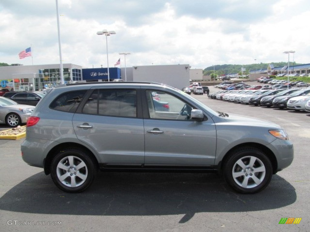 2007 Santa Fe Limited 4WD - Platinum Sage / Beige photo #2