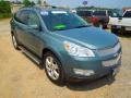 2009 Silver Moss Metallic Chevrolet Traverse LTZ AWD  photo #1