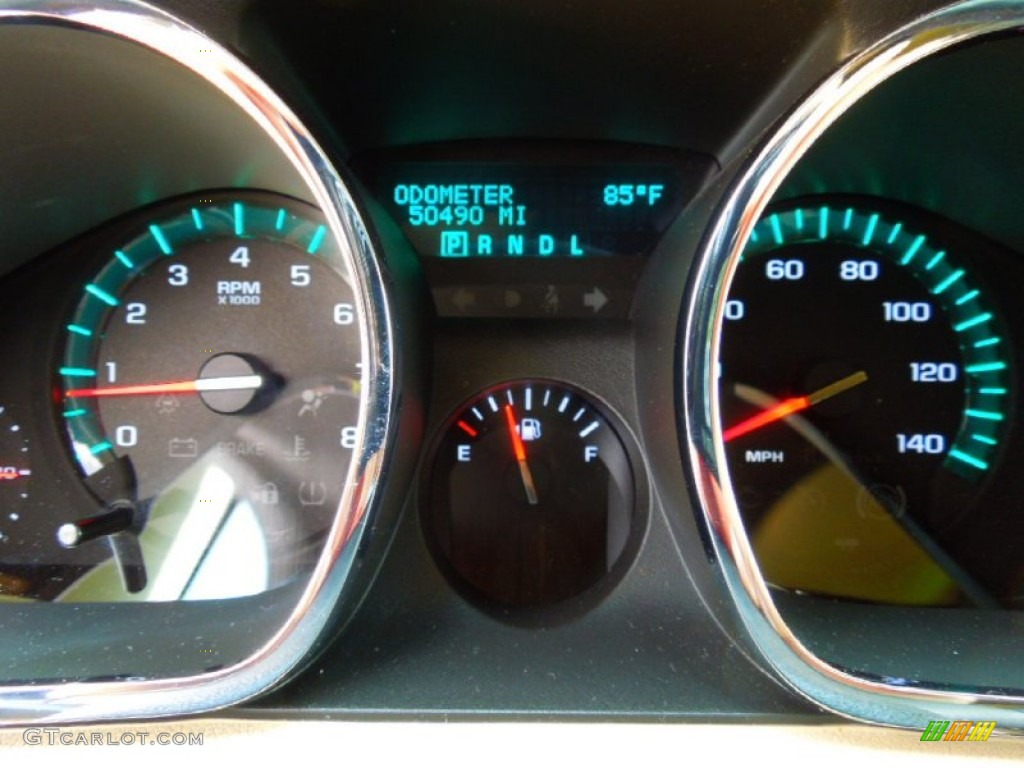 2009 Traverse LTZ AWD - Silver Moss Metallic / Cashmere/Ebony photo #15