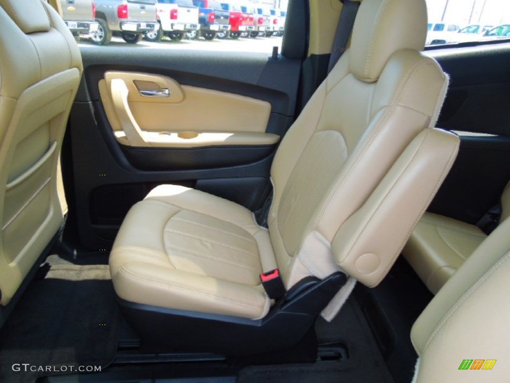 2009 Chevrolet Traverse LTZ AWD Rear Seat Photo #65659072