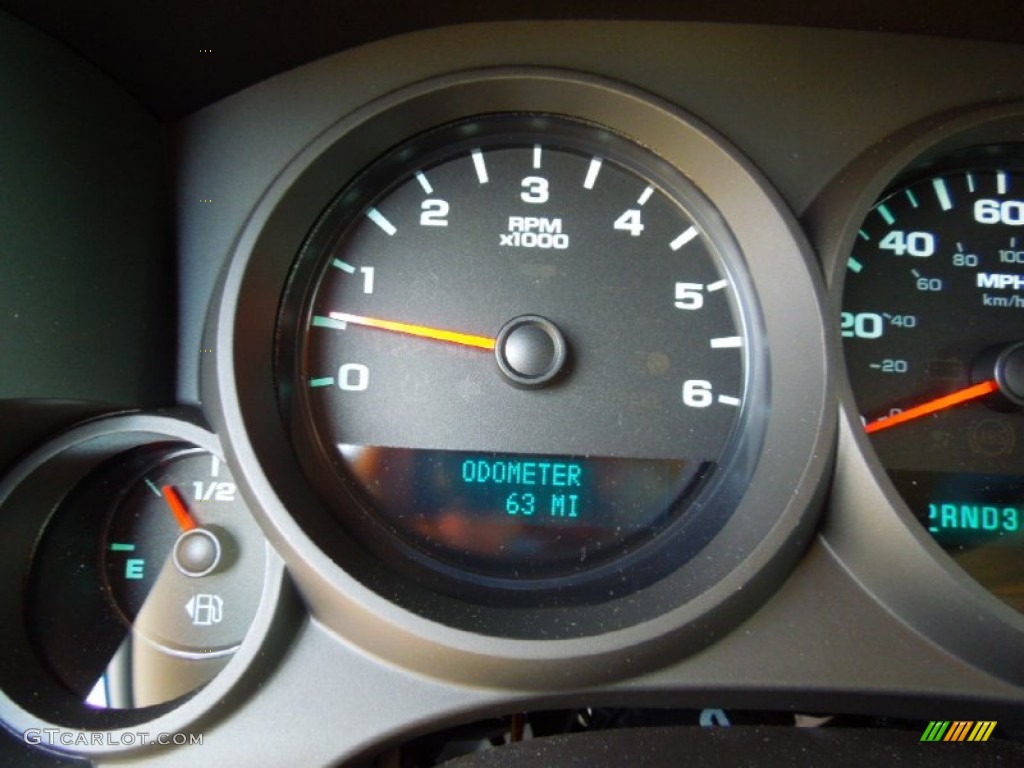 2012 Silverado 1500 LS Extended Cab - Blue Granite Metallic / Dark Titanium photo #14