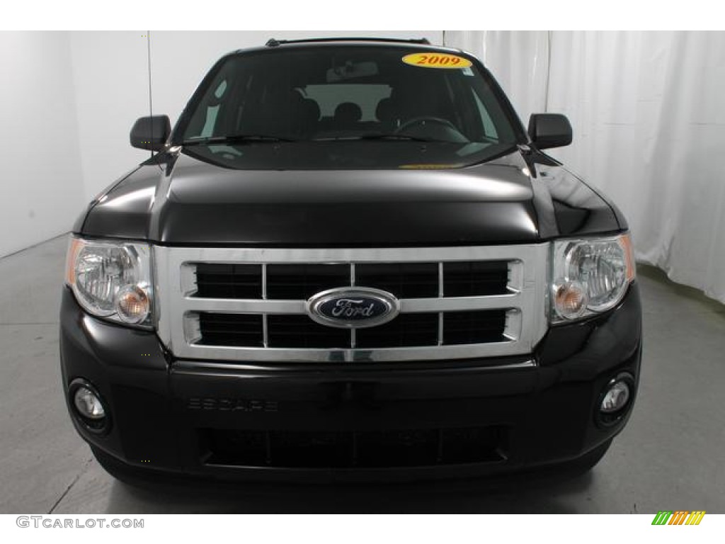 2009 Escape XLT V6 4WD - Black / Charcoal photo #2