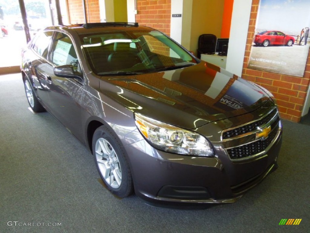 2013 Malibu ECO - Taupe Gray Metallic / Jet Black photo #1