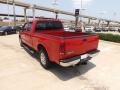 2007 Red Clearcoat Ford F250 Super Duty XLT Crew Cab  photo #3