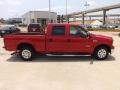2007 Red Clearcoat Ford F250 Super Duty XLT Crew Cab  photo #6