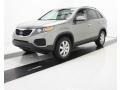 2011 Titanium Silver Kia Sorento LX V6  photo #1