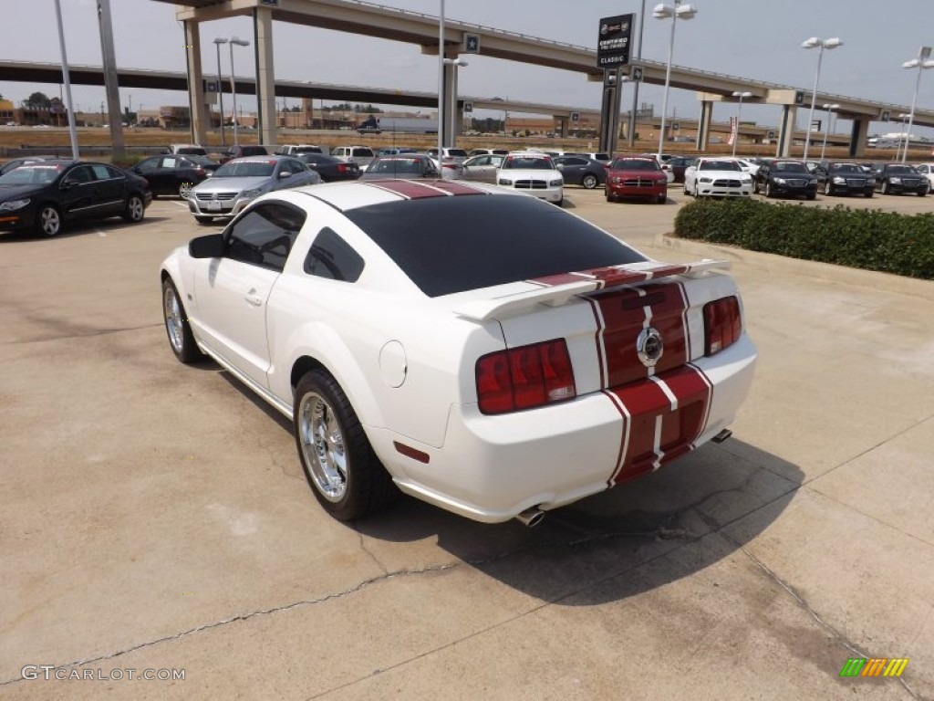 2007 Mustang GT Premium Coupe - Performance White / Medium Parchment photo #3