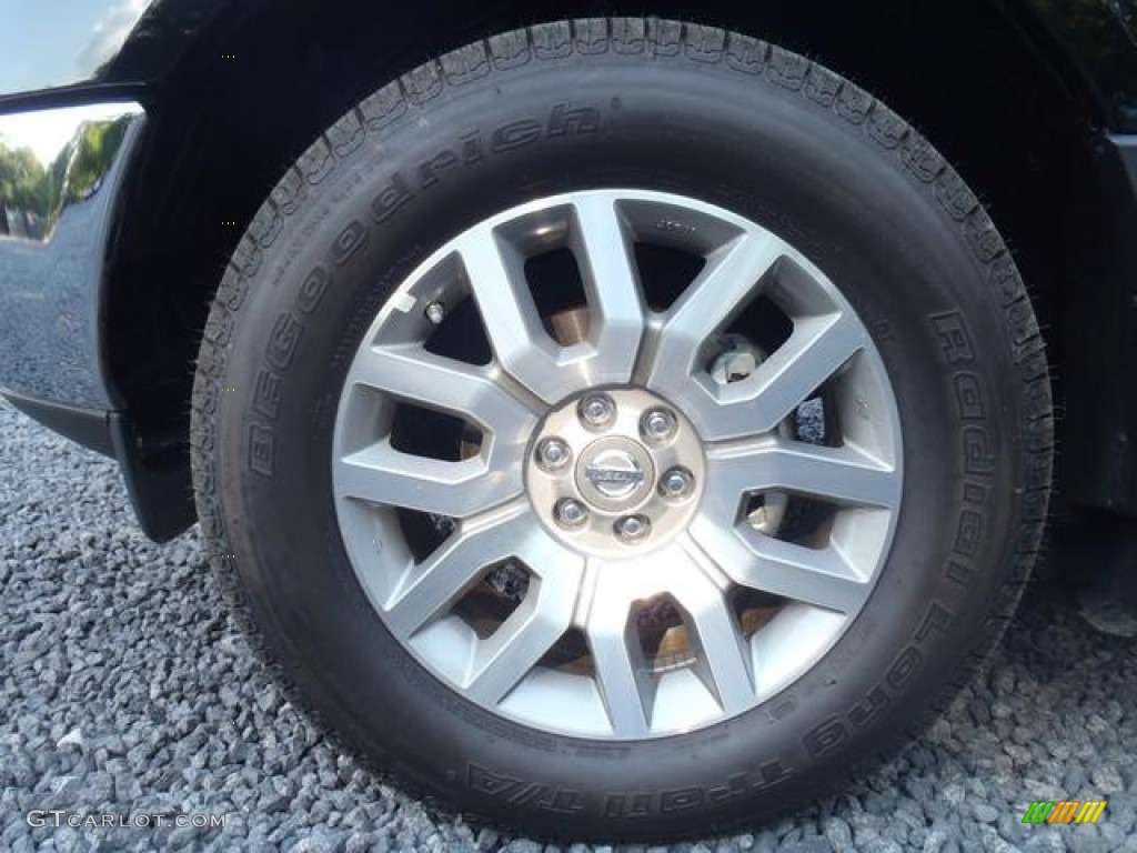 2012 Nissan Frontier SL Crew Cab 4x4 Wheel Photos