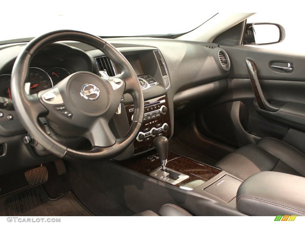 2010 Nissan Maxima 3.5 SV Premium Charcoal Dashboard Photo #65661421