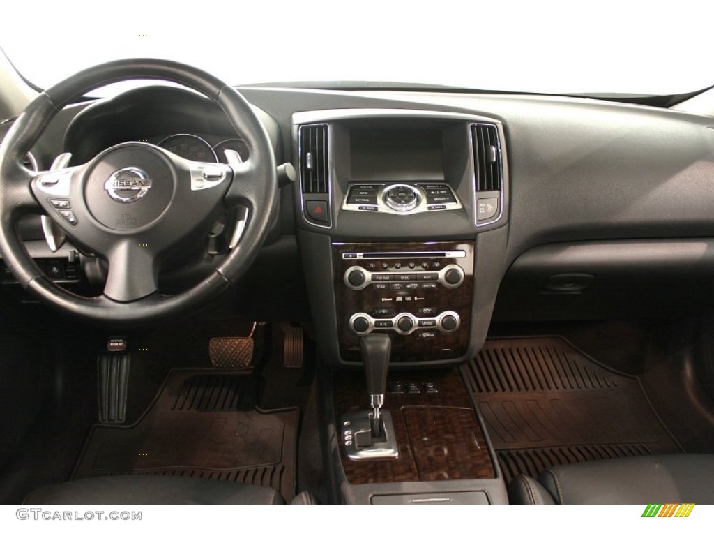 2010 Nissan Maxima 3.5 SV Premium Charcoal Dashboard Photo #65661550