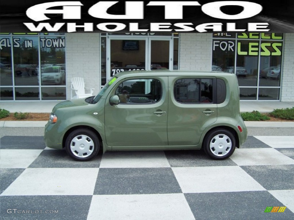 Moss Green Nissan Cube