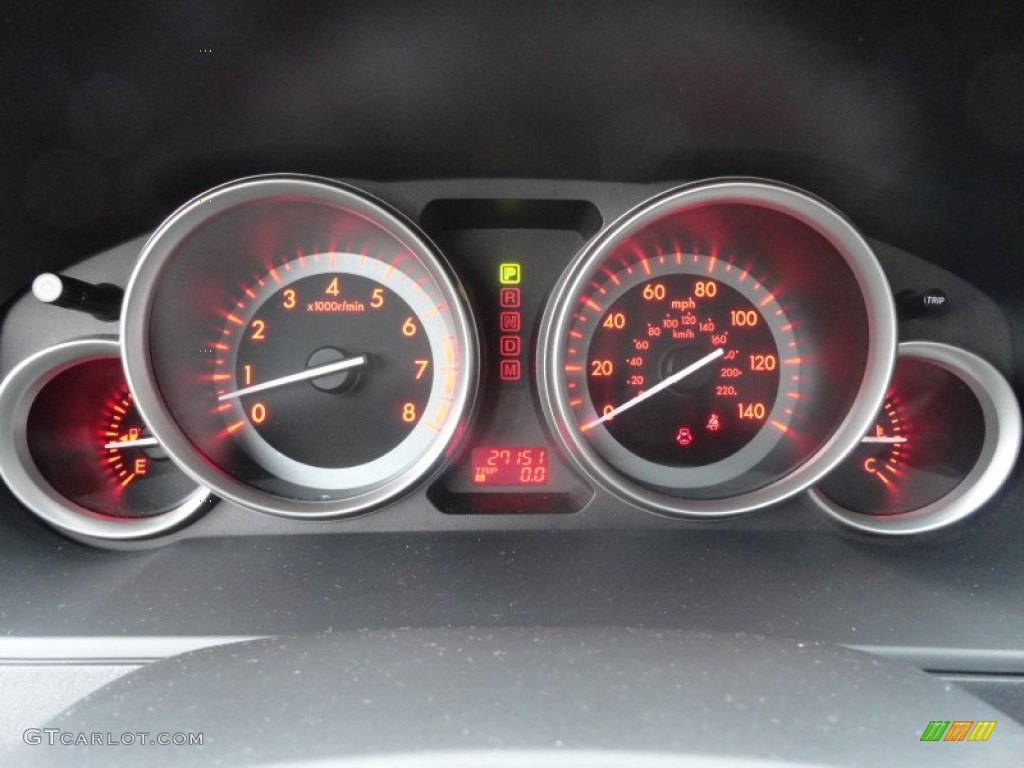 2010 Mazda CX-9 Touring AWD Gauges Photo #65662825