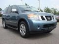 Lakeshore Slate Blue Metallic 2010 Nissan Armada Platinum