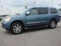 2010 Lakeshore Slate Blue Metallic Nissan Armada Platinum  photo #7