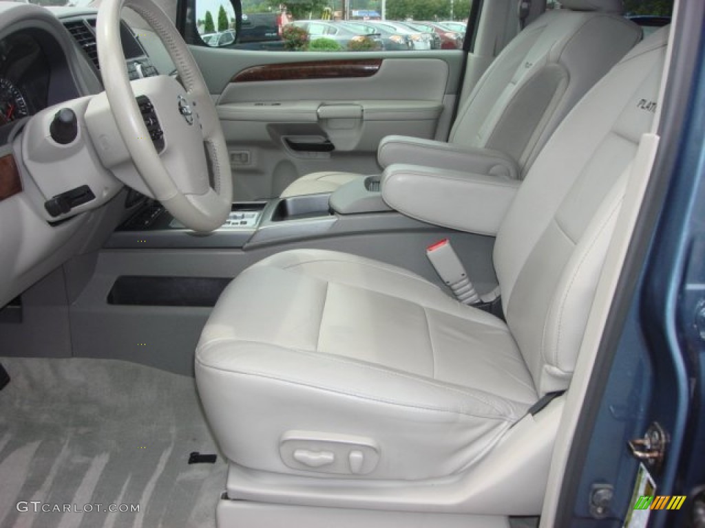 2010 Nissan Armada Platinum Interior Color Photos