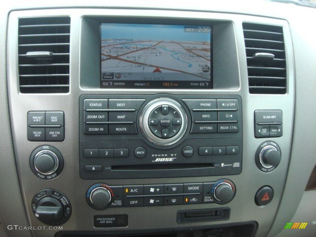 2010 Nissan Armada Platinum Controls Photo #65663029