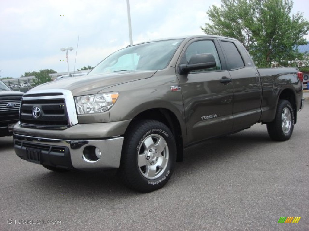 2010 Tundra TRD Double Cab - Pyrite Brown Mica / Sand Beige photo #7