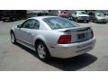 2002 Satin Silver Metallic Ford Mustang V6 Coupe  photo #5