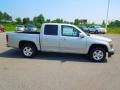 2012 Pure Silver Metallic GMC Canyon SLE Crew Cab  photo #3