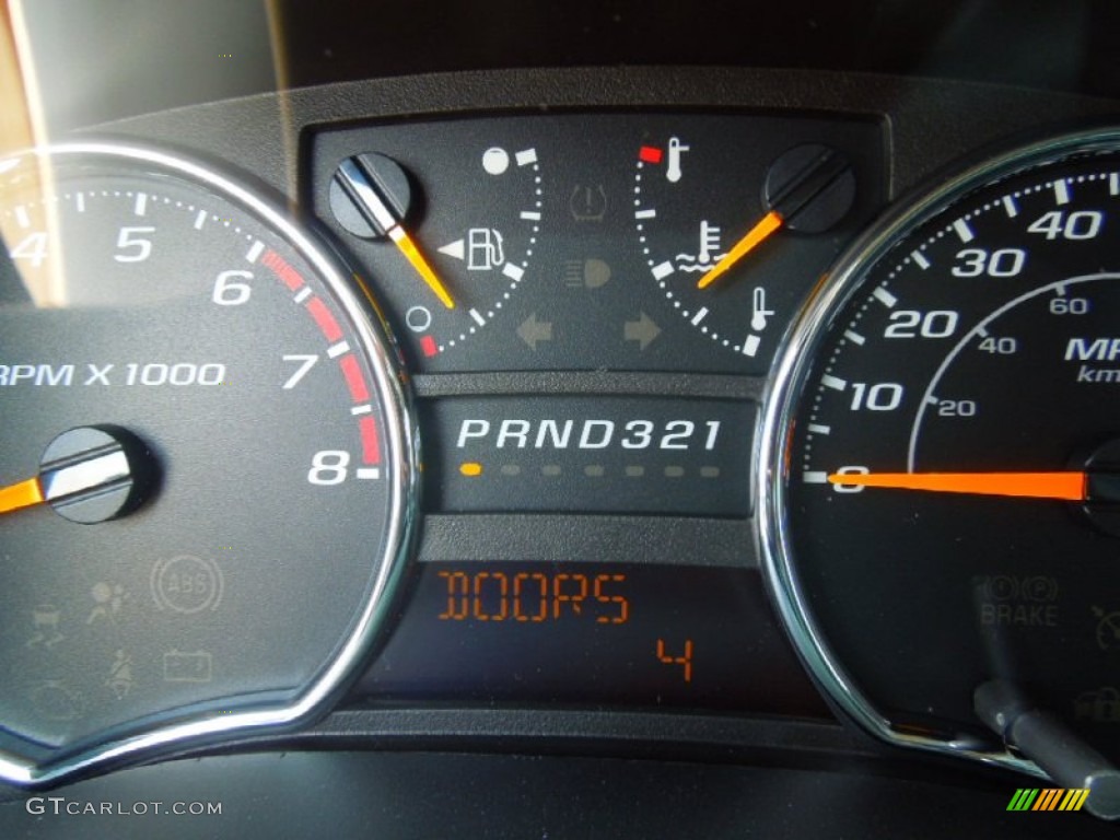 2012 GMC Canyon SLE Crew Cab Gauges Photo #65665117