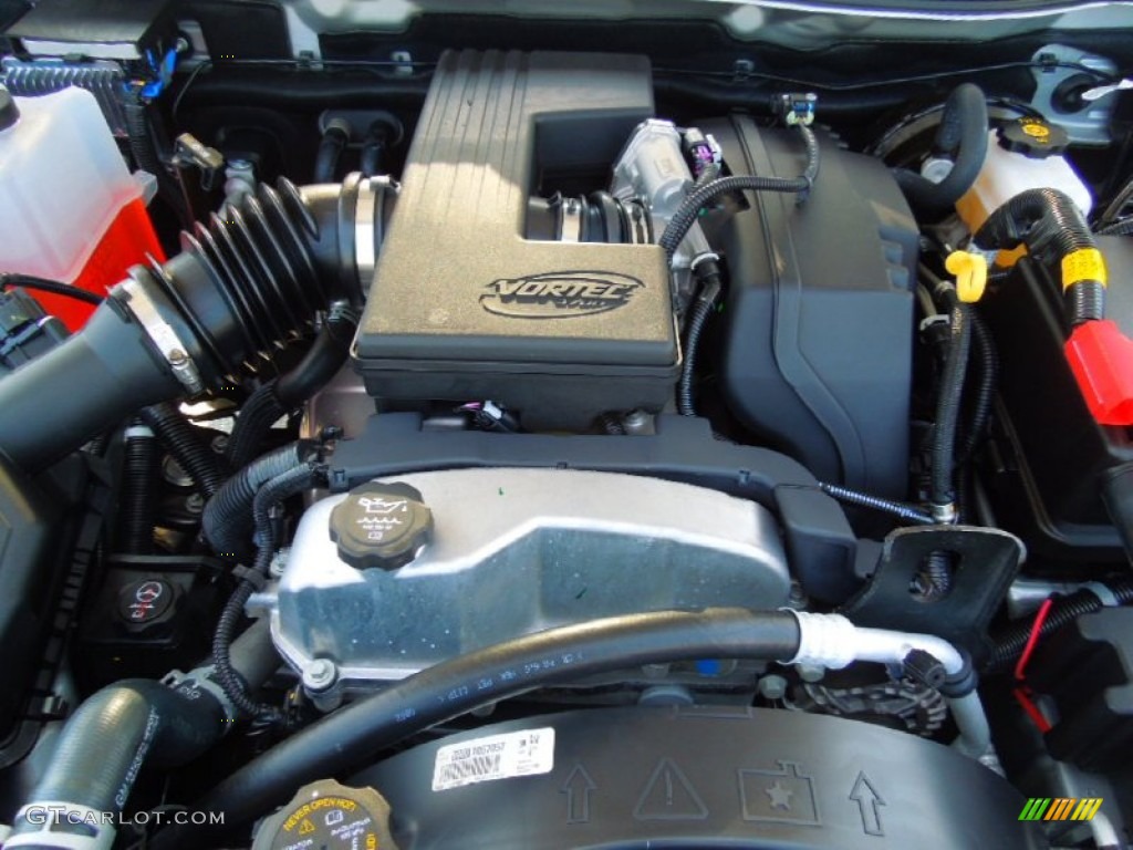 2012 GMC Canyon SLE Crew Cab 3.7 Liter DOHC 20-Valve 5 Cylinder Engine Photo #65665174