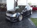 2012 Black Diamond Tricoat Cadillac CTS -V Sedan  photo #1