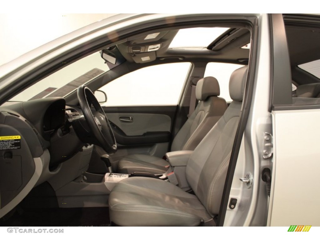 2009 Elantra SE Sedan - Quicksilver / Gray photo #7