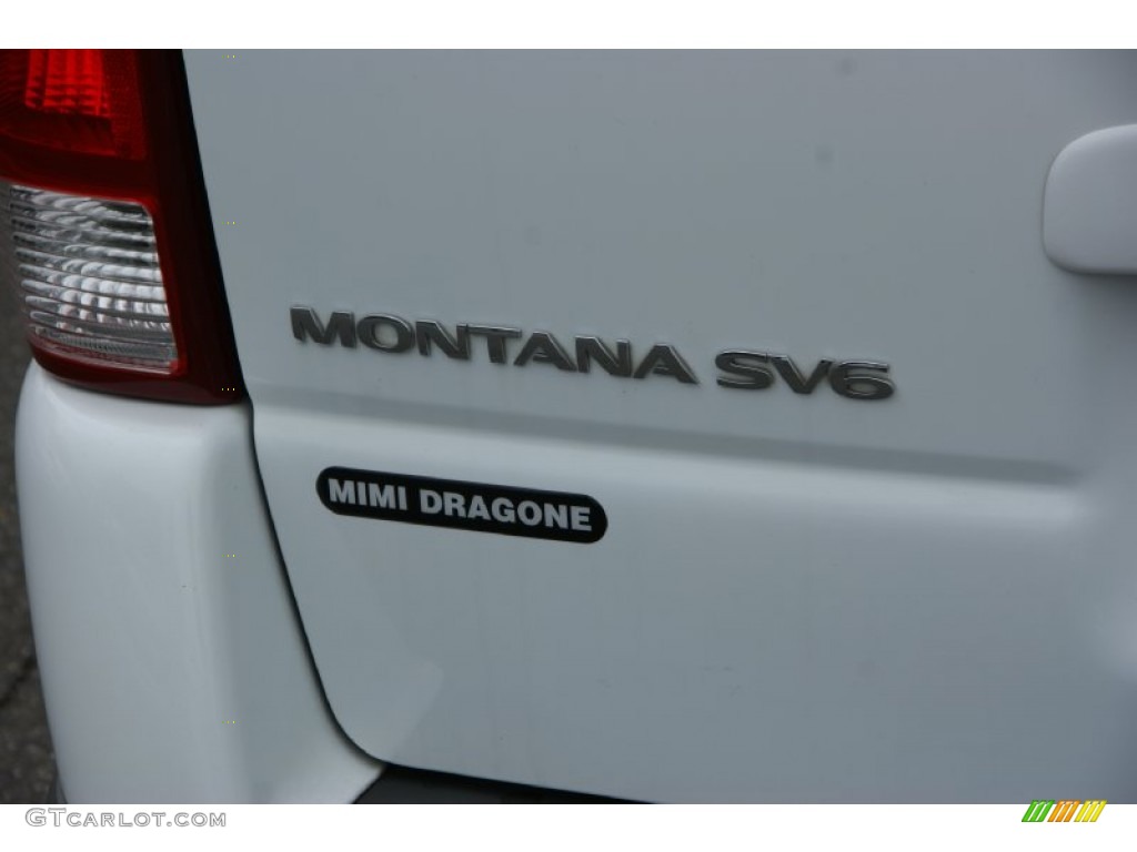 2005 Montana SV6 AWD - Summit White / Cashmere photo #6