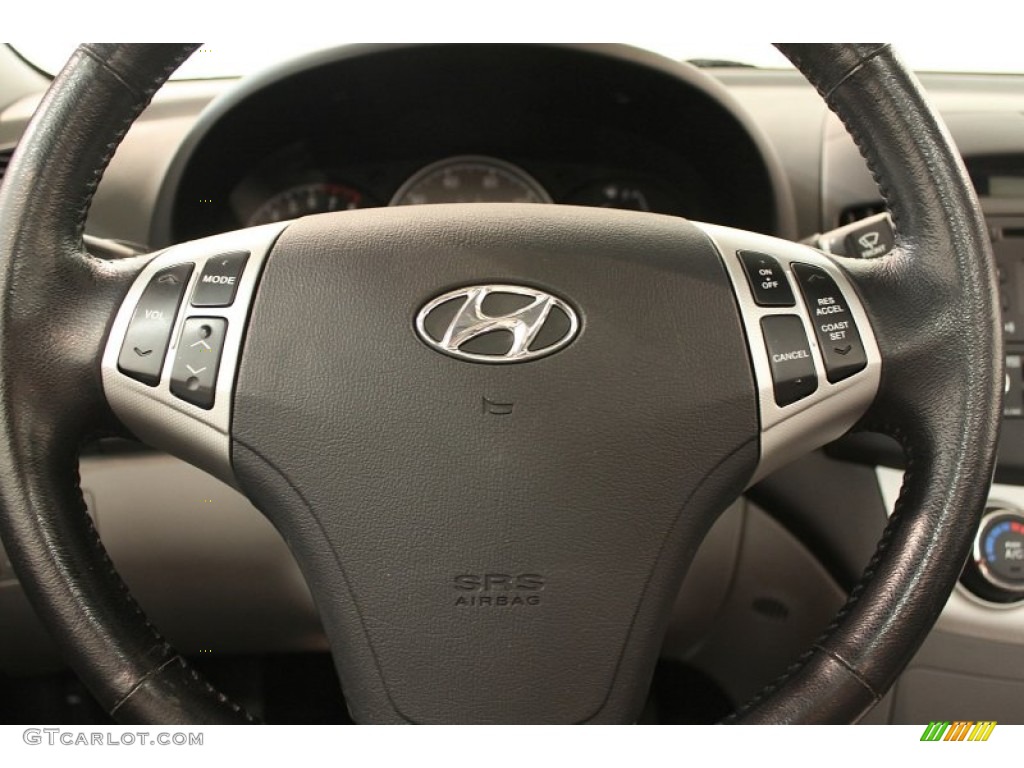 2009 Elantra SE Sedan - Quicksilver / Gray photo #10