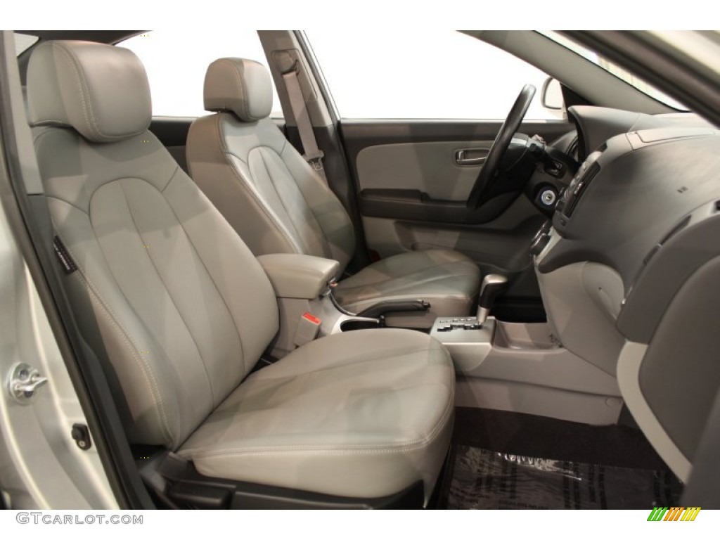 2009 Elantra SE Sedan - Quicksilver / Gray photo #15