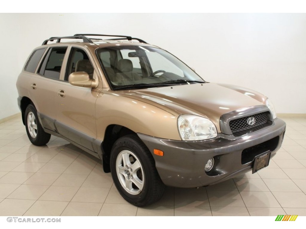 2003 Sandstone Hyundai Santa Fe GLS 4WD 65612411 Car